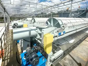 160 sqm Large-Heavy-Duty Circular Chamber Filter Press | For Mining & Metallurgy Continuous Operation