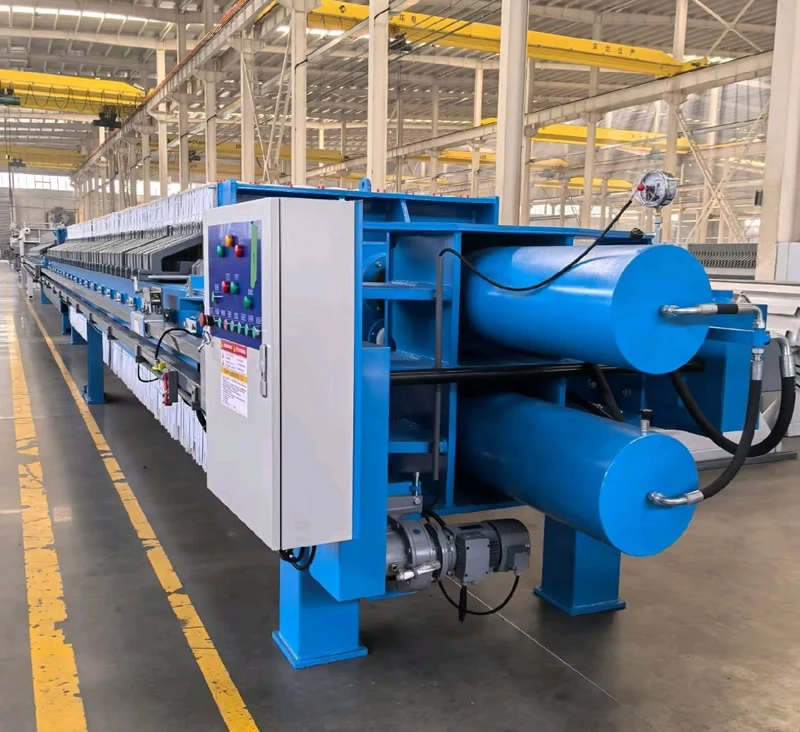 180 sqm Extra-Large Enhanced Circular Chamber Filter Press | For Mining Tailing & Industrial Park Treatment, 1500mm Reinforced PP Plates