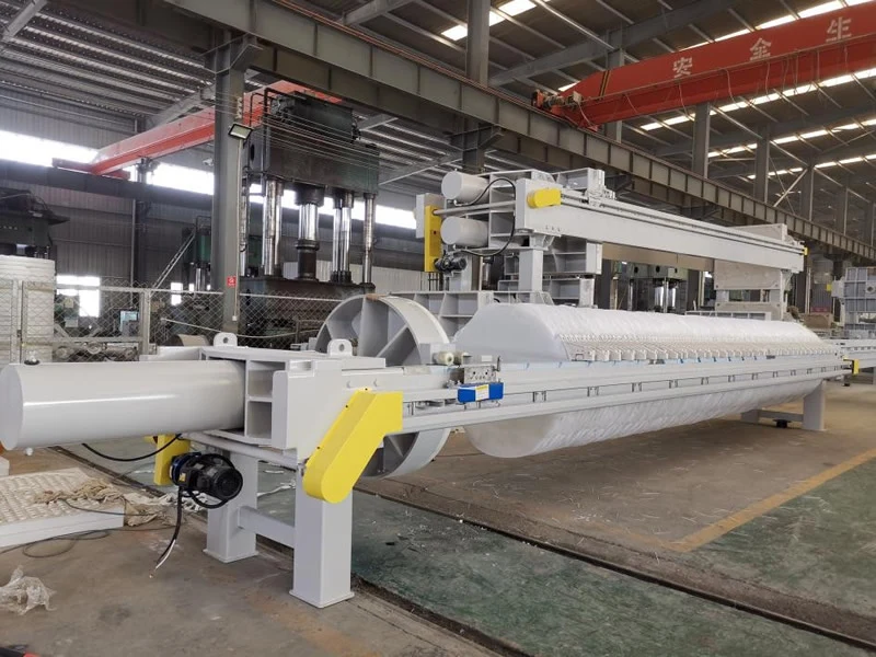 90 sqm Large-Standard Circular Chamber Filter Press | For Municipal Sludge & Chemical Production
