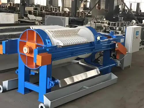 30 sqm Ultra-Compact Circular Chamber Filter Press | For R& Lab Education