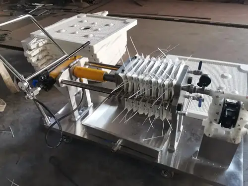 40 m² Standard Pilot Diaphragm Filter Press