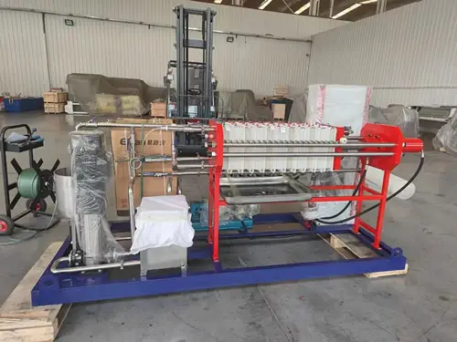 50 m² Enhanced Pilot Diaphragm Filter Press