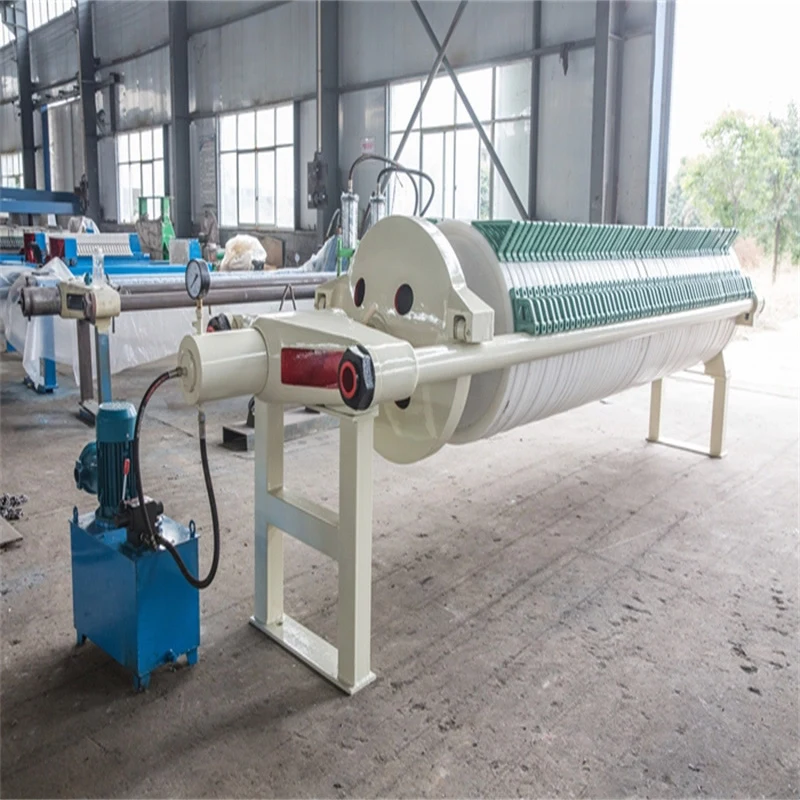 60 sqm Small Sludge Dewatering Pilot Circular Chamber Filter Press | Enhanced Capacity for Wastewater Testing, Polypropylene Plates