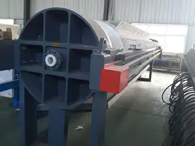60 sqm Medium-Entry Circular Chamber Filter Press | For Pilot-to-Production Transition