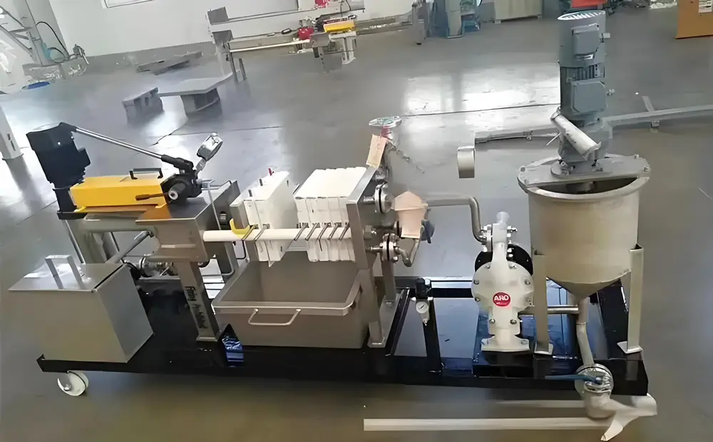 70 m² Small Production Diaphragm Filter Press | Fully Automatic for Municipal & Industrial Wastewater Treatment