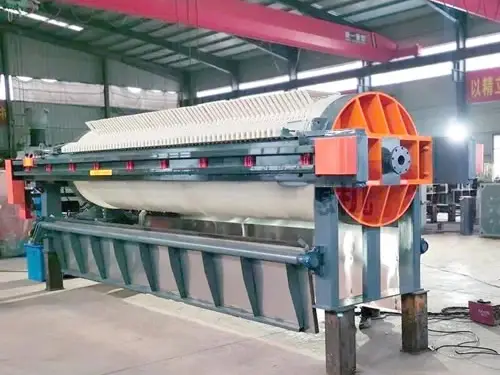 80 sqm Heavy-Duty Small Circular Chamber Filter Press | For Mining &amp; Metallurgy Pilot Plants