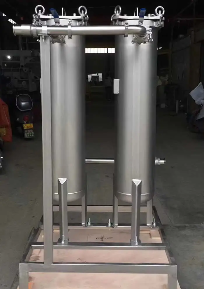 DN25 Compact Bag Filter Housings for Low-Flow Applications