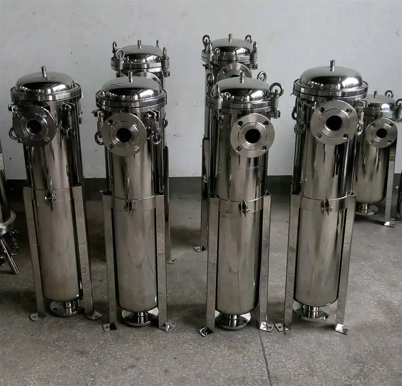 DN40 Single Bag Filter Housings | 0.25㎡ Area, 20 m³/h Flow | Industrial Grade