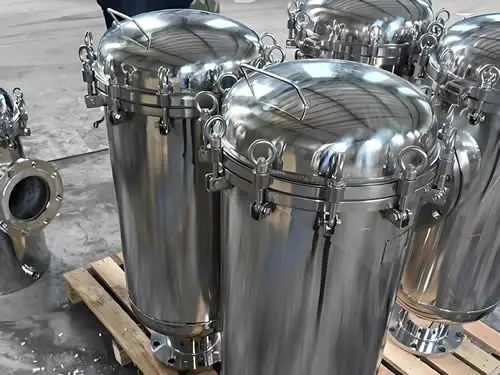 DN50 Single Bag Filter Housings | 0.5㎡ Area, 40 m³/h Flow | Industrial Workhorse