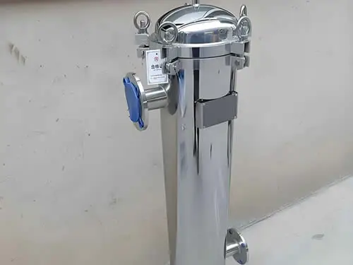 Heavy-Duty Single Bag Filter Housings | DN65, 1㎡, 80 m³/h Flow | High-Volume Filtration