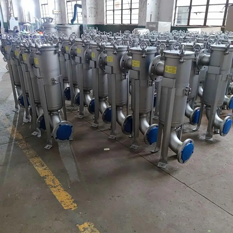 High-Flow Compact DN25 Single Bag Filter Housings（Filtration Area: 0.12㎡ | Max Flow: 8 m³/h）: Precision Filtration for Low-Flow Applications