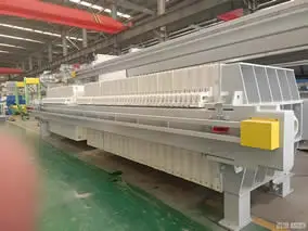 Large-Scale 870mm Recessed Chamber Filter Press