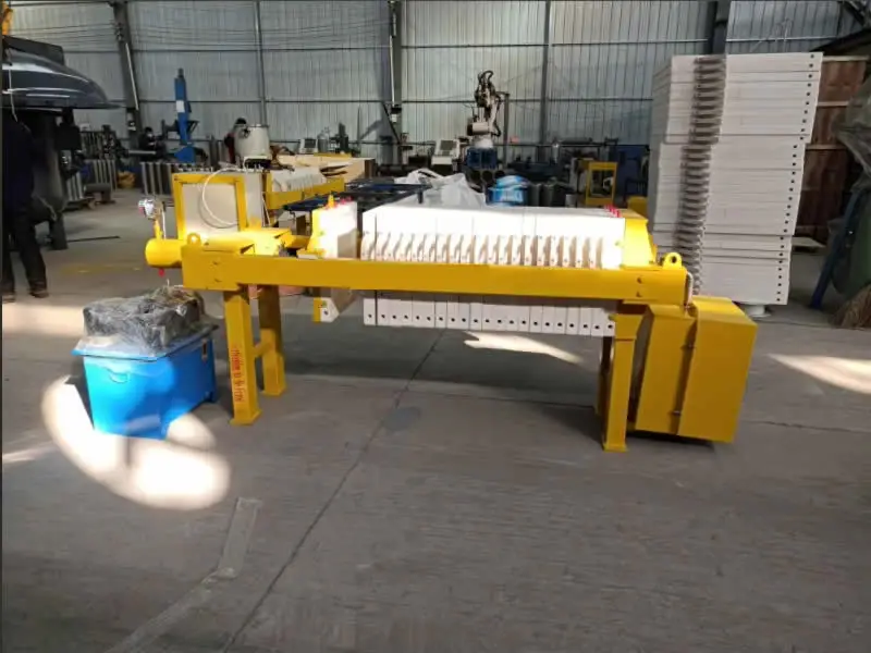 Model 450 PLC-Controlled Recessed Chamber Filter Press for Petrochemical Applications view 2