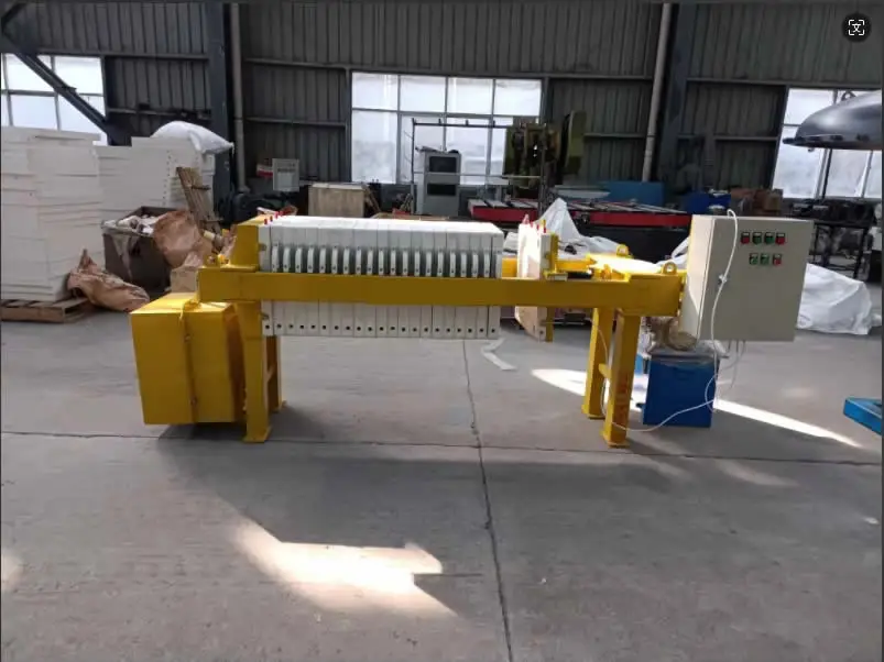 Model 450 PLC-Controlled Recessed Chamber Filter Press for Petrochemical Applications view 3