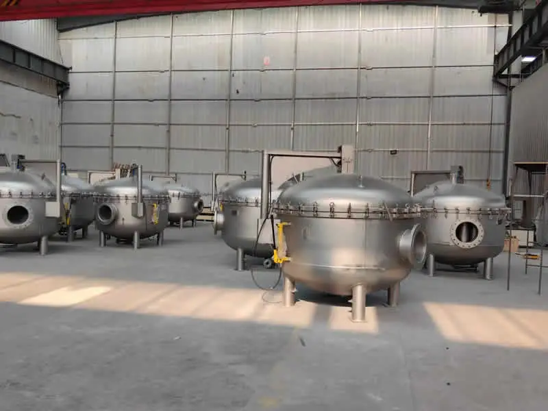 Stainless Steel 304/316L Multi-Bag Filter Housings for High-Flow Water Treatment